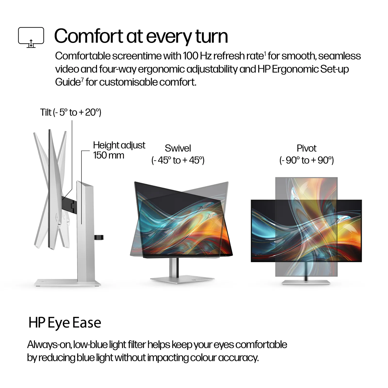 HP Series 7 Pro 24 inch WUXGA Monitor - 724pn computer monitor
