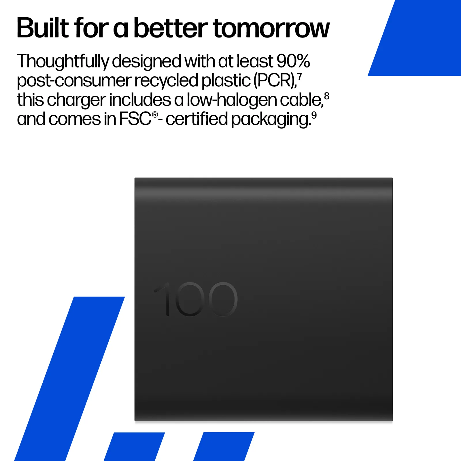 HP 100W GaN Wall Charger power adapter/inverter