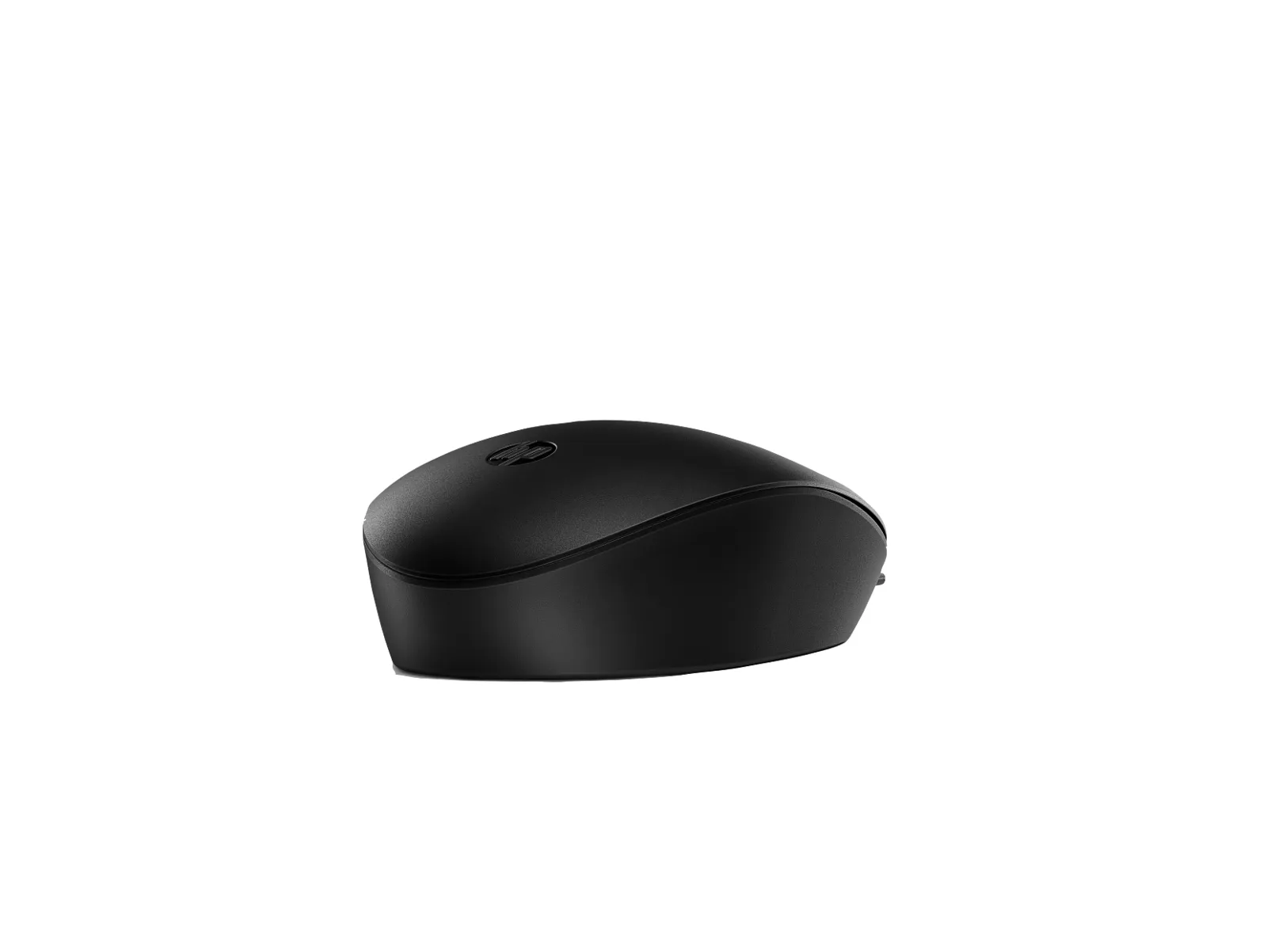 HP 128 Laser Wired Mouse, left side view