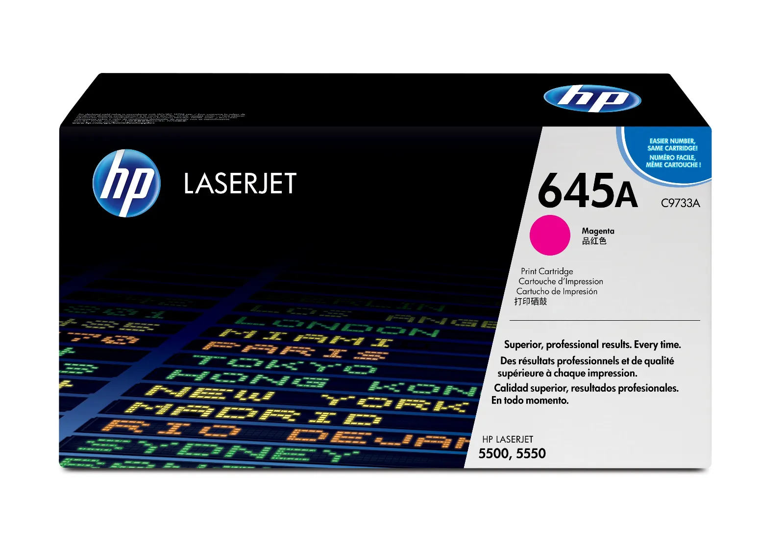 HP 645A Magenta Original LaserJet toner cartridge