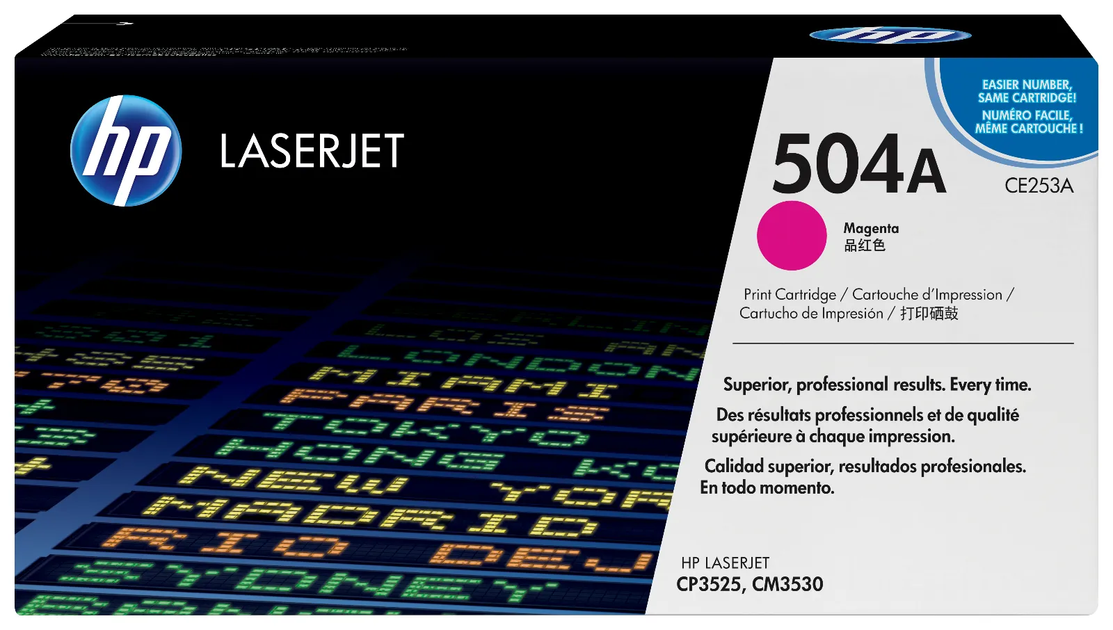 HP 504A Magenta Original LaserJet toner cartridge