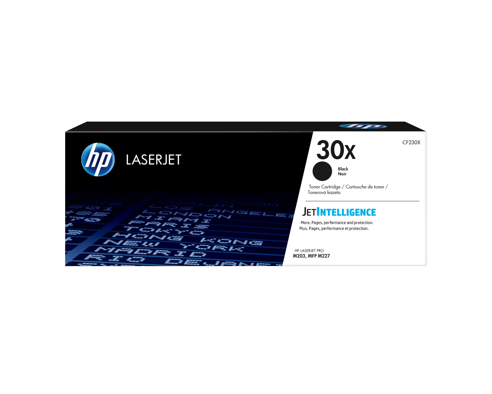 HP 30X High Yield Black Original LaserJet toner cartridge