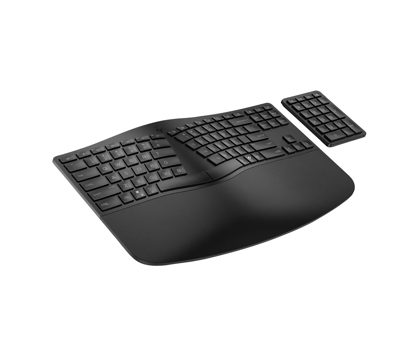 HP 960 Ergonomic Wireless Keyboard, right side view