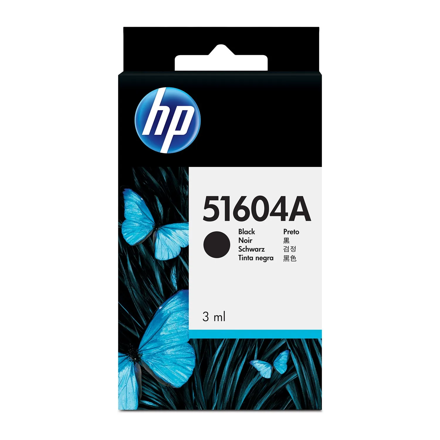 HP Black Plain Paper Print Cartridge ink cartridge