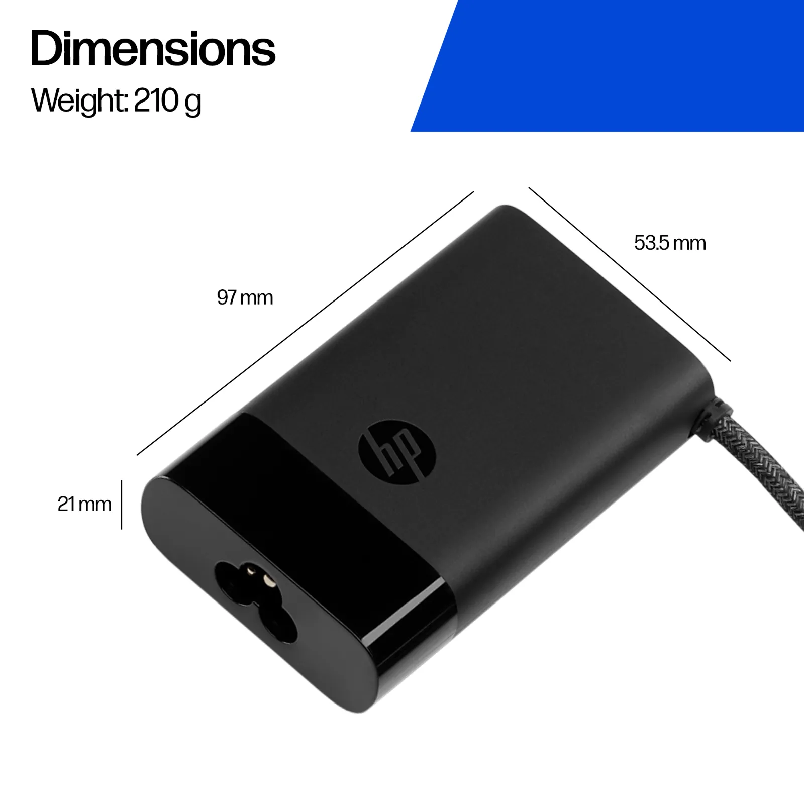 HP 65W USB-C Laptop Charger power adapter/inverter