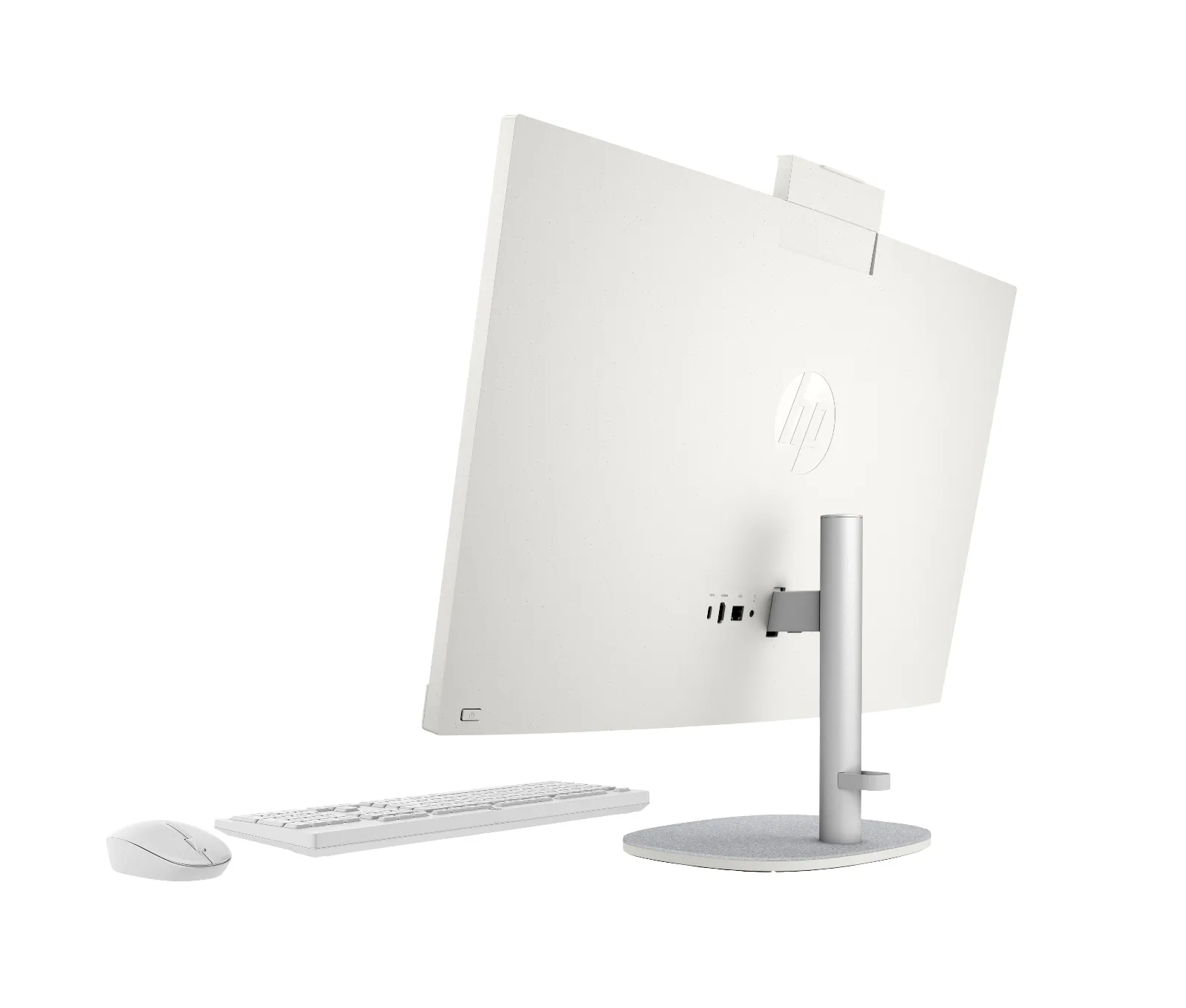 HP All-in-One Desktop Next Gen AI 27-ct2006a PC, rear view