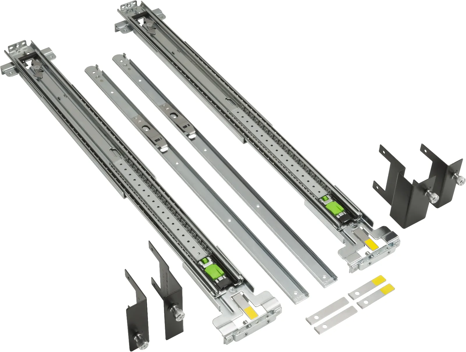 HP Z640/Z840/Z8G4 Rail Rack Kit, left side view