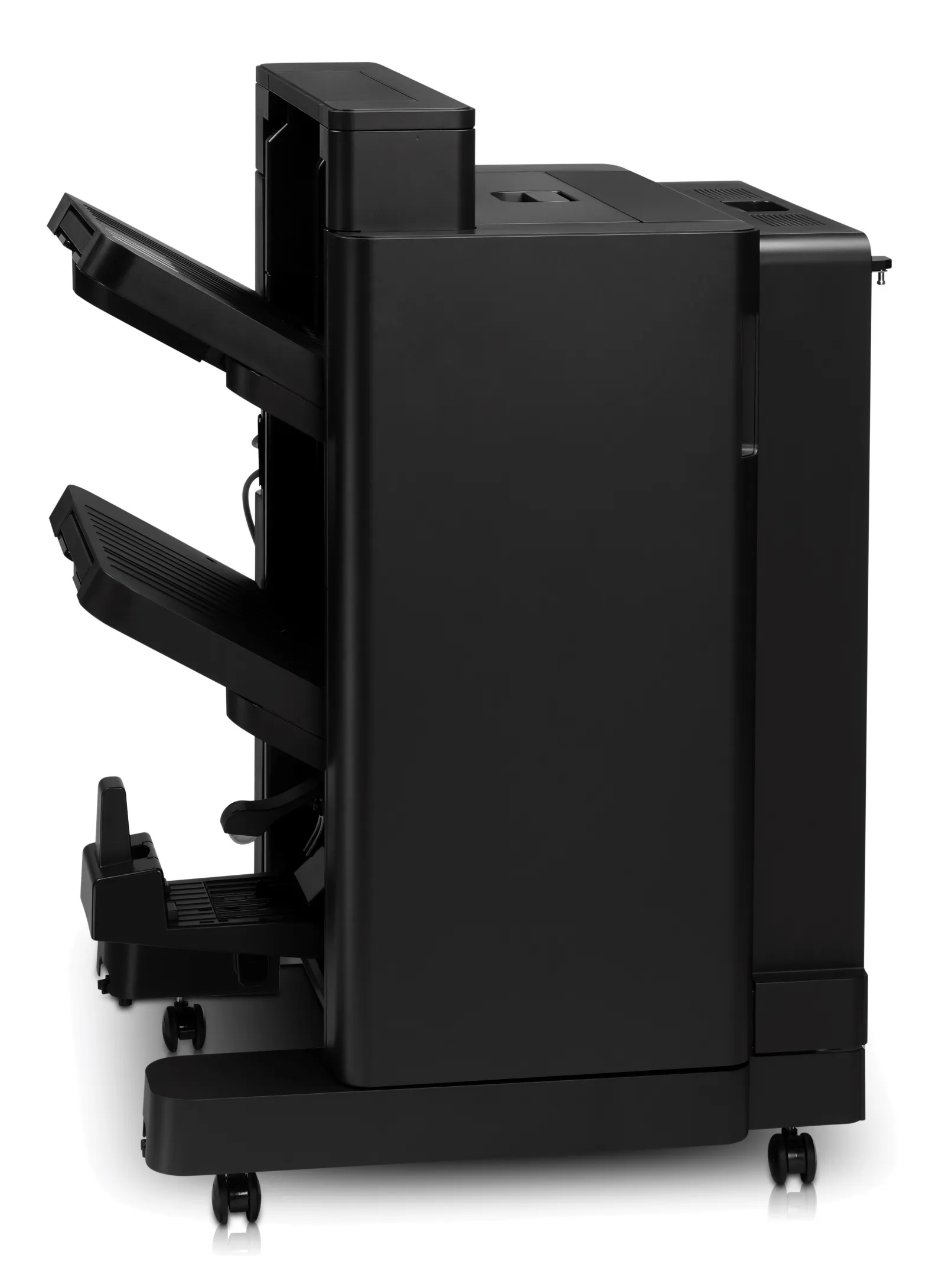 HP LaserJet Booklet Maker/Finisher, right side view