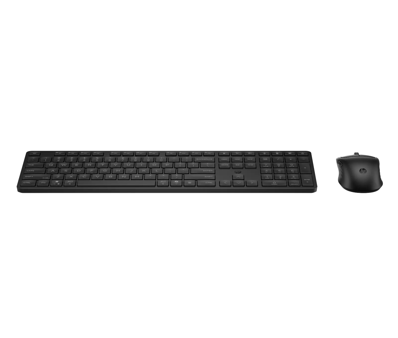 HP Multi-Device Dual-Mode Mouse and Keyboard Combo 495C, front view