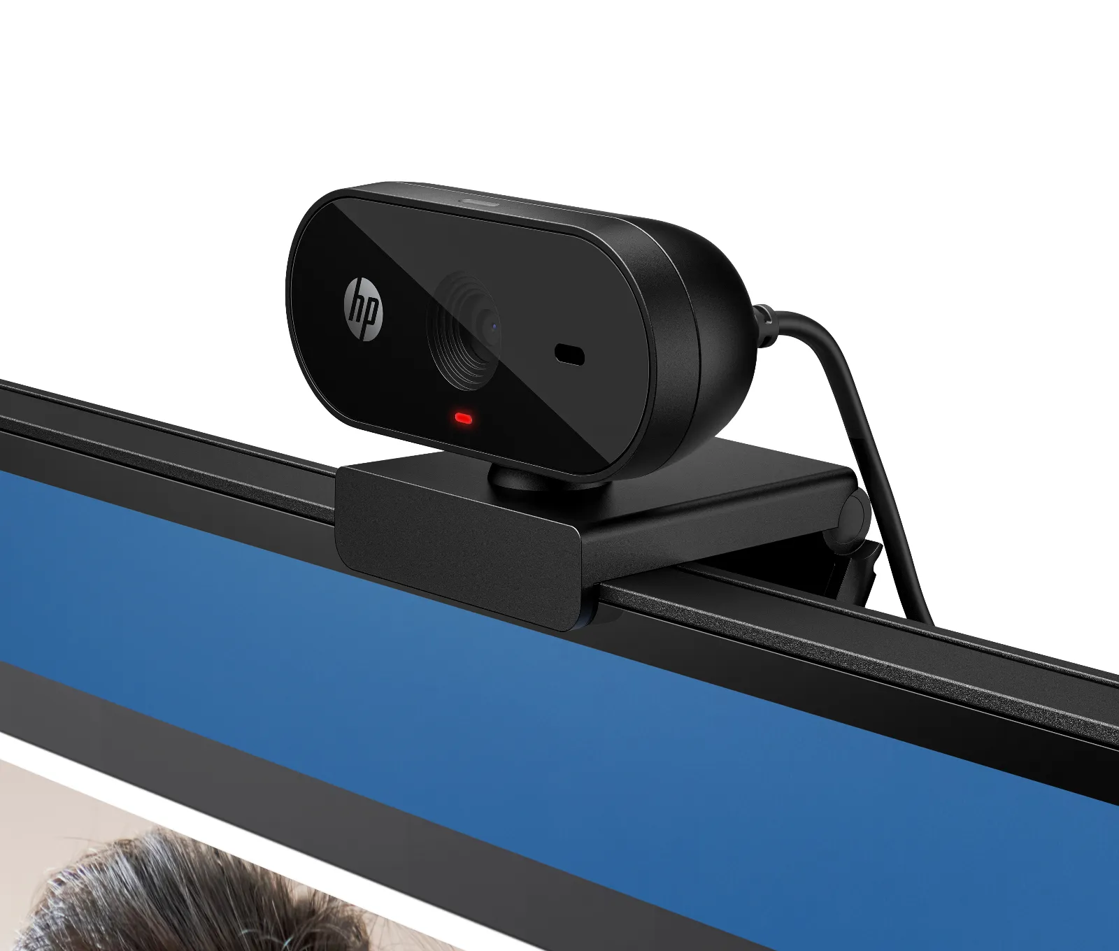 HP 320 FHD Webcam, top view