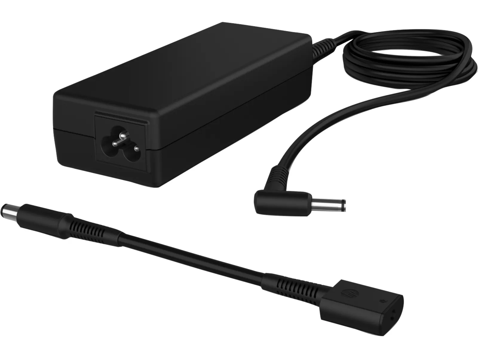 HP 90W Smart AC Adapter, left side view