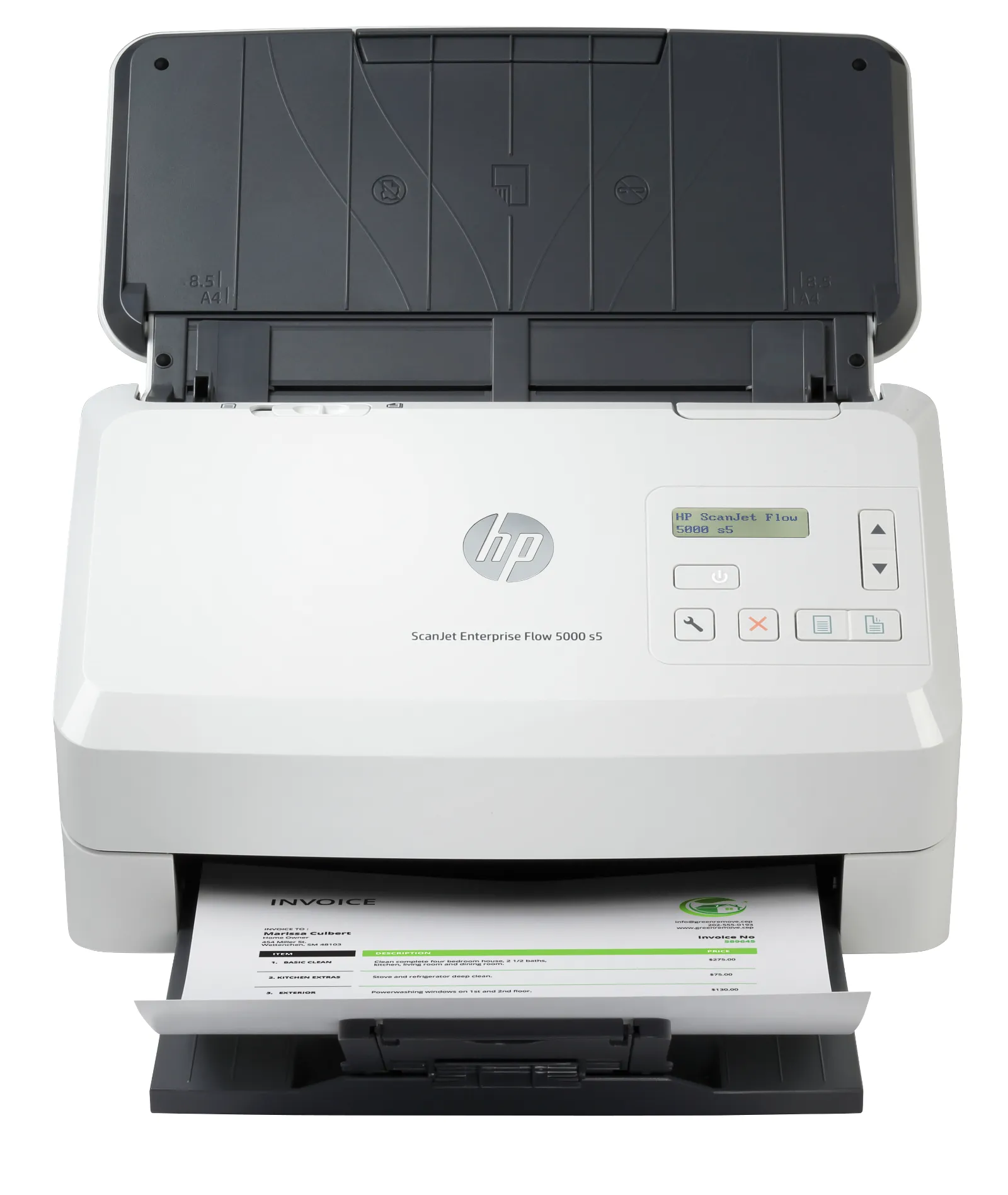 HP ScanJet Enterprise Flow 5000 s5, front view