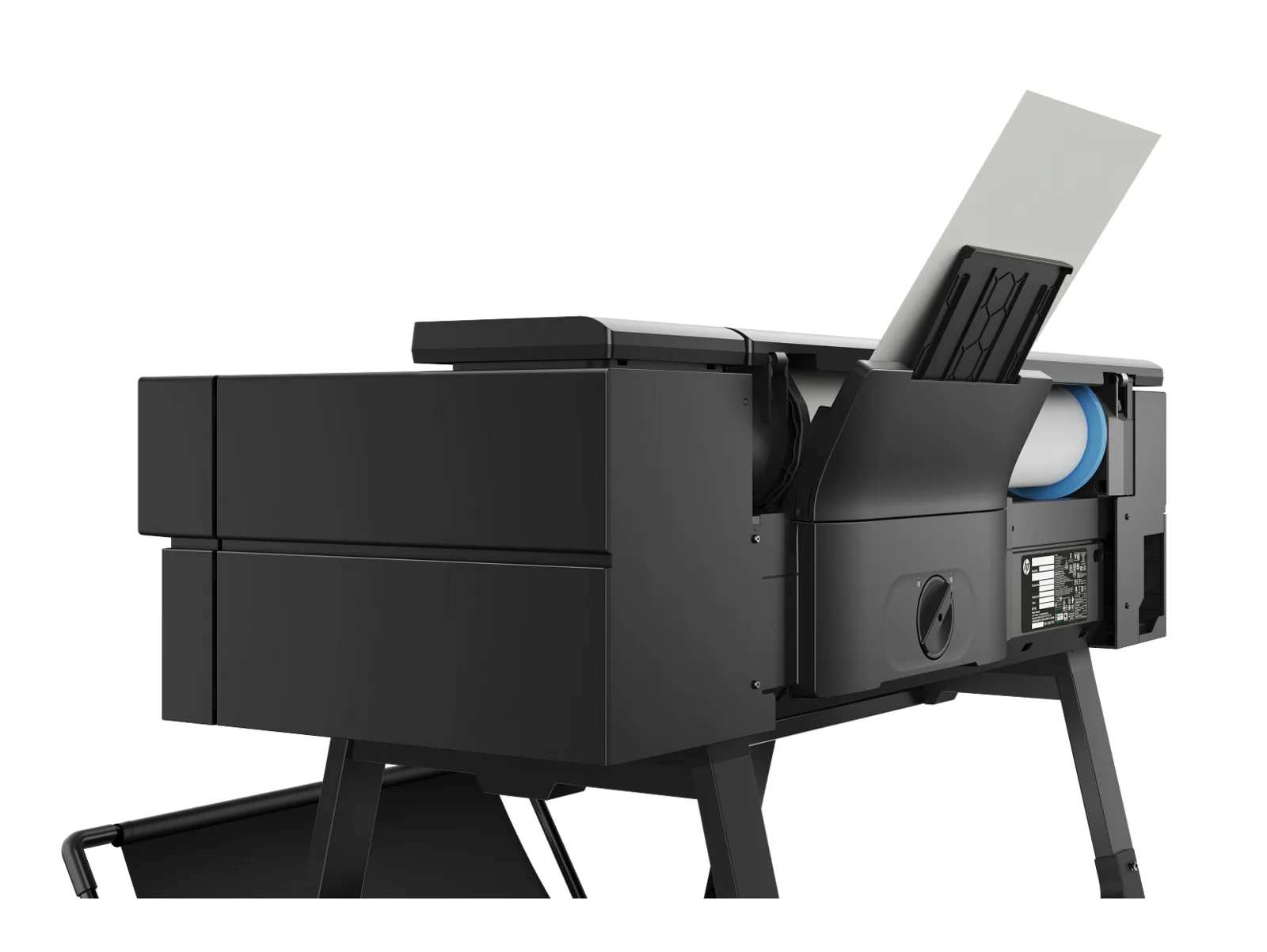 HP DesignJet T870 24-in Printer, rear view
