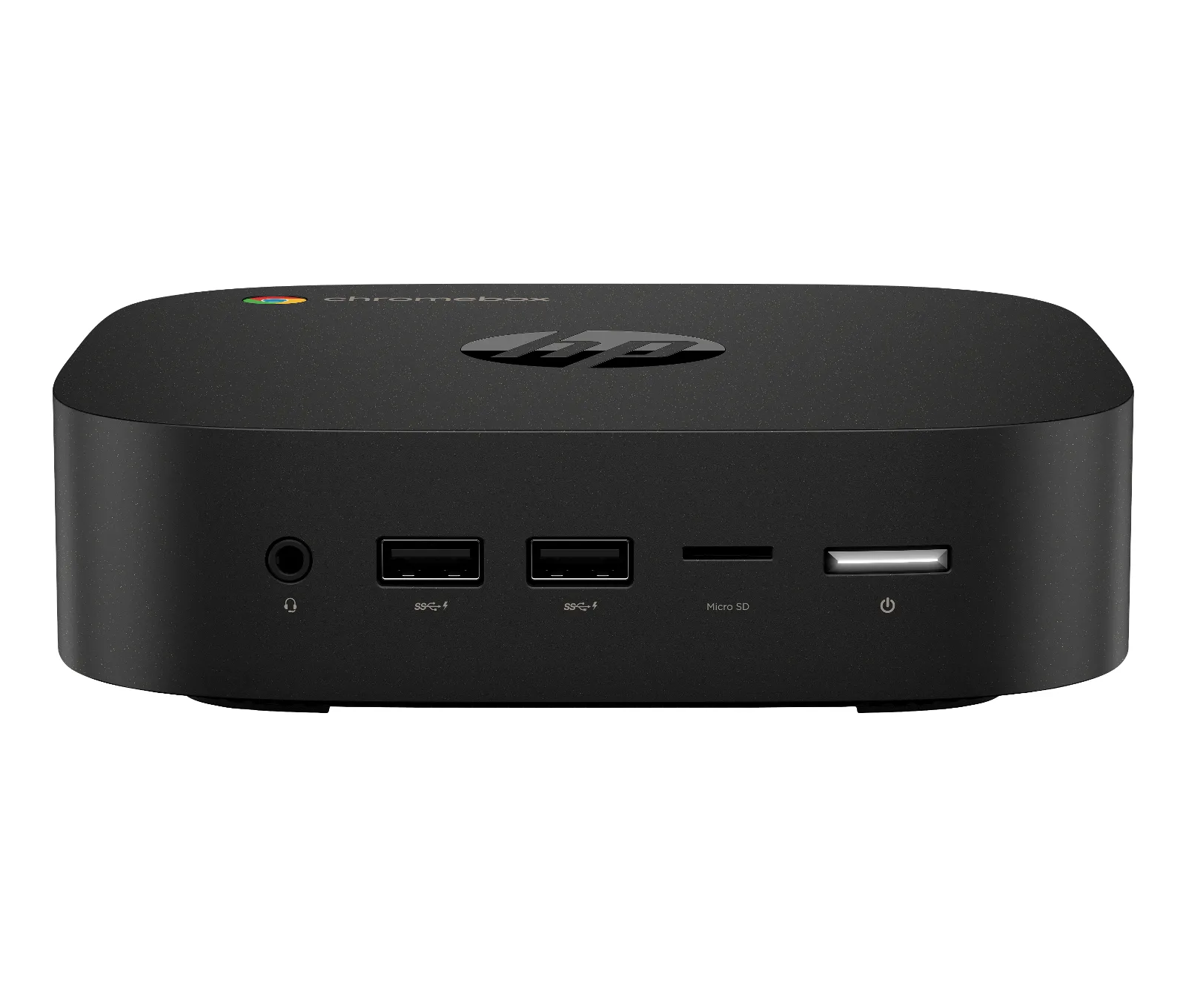 HP Chromebox Enterprise G4, front view