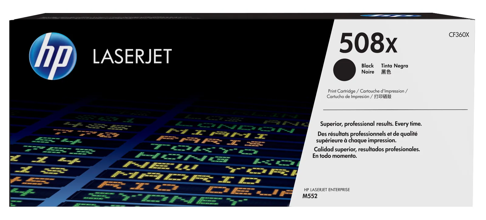 HP 508X High Yield Black Original LaserJet toner cartridge