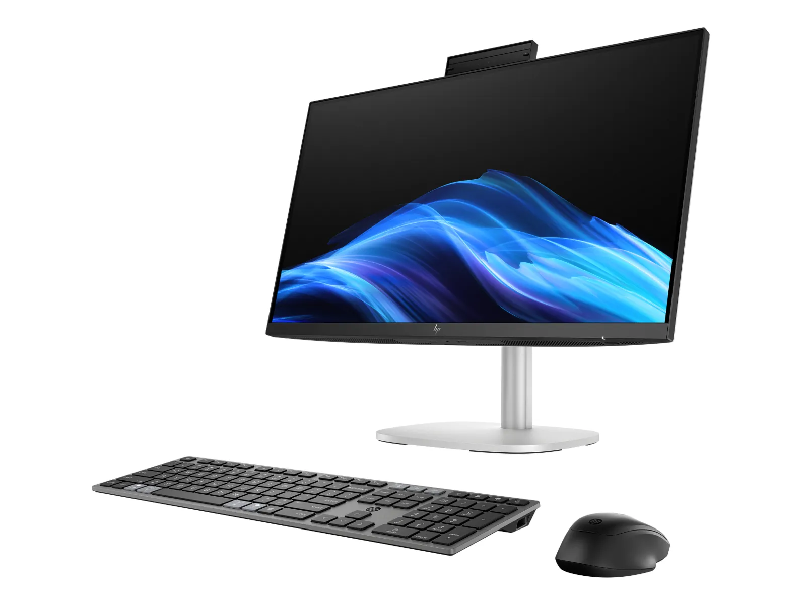 HP EliteStudio 8 All-in-One G1i 23.8 inch Desktop AI PC, left side view