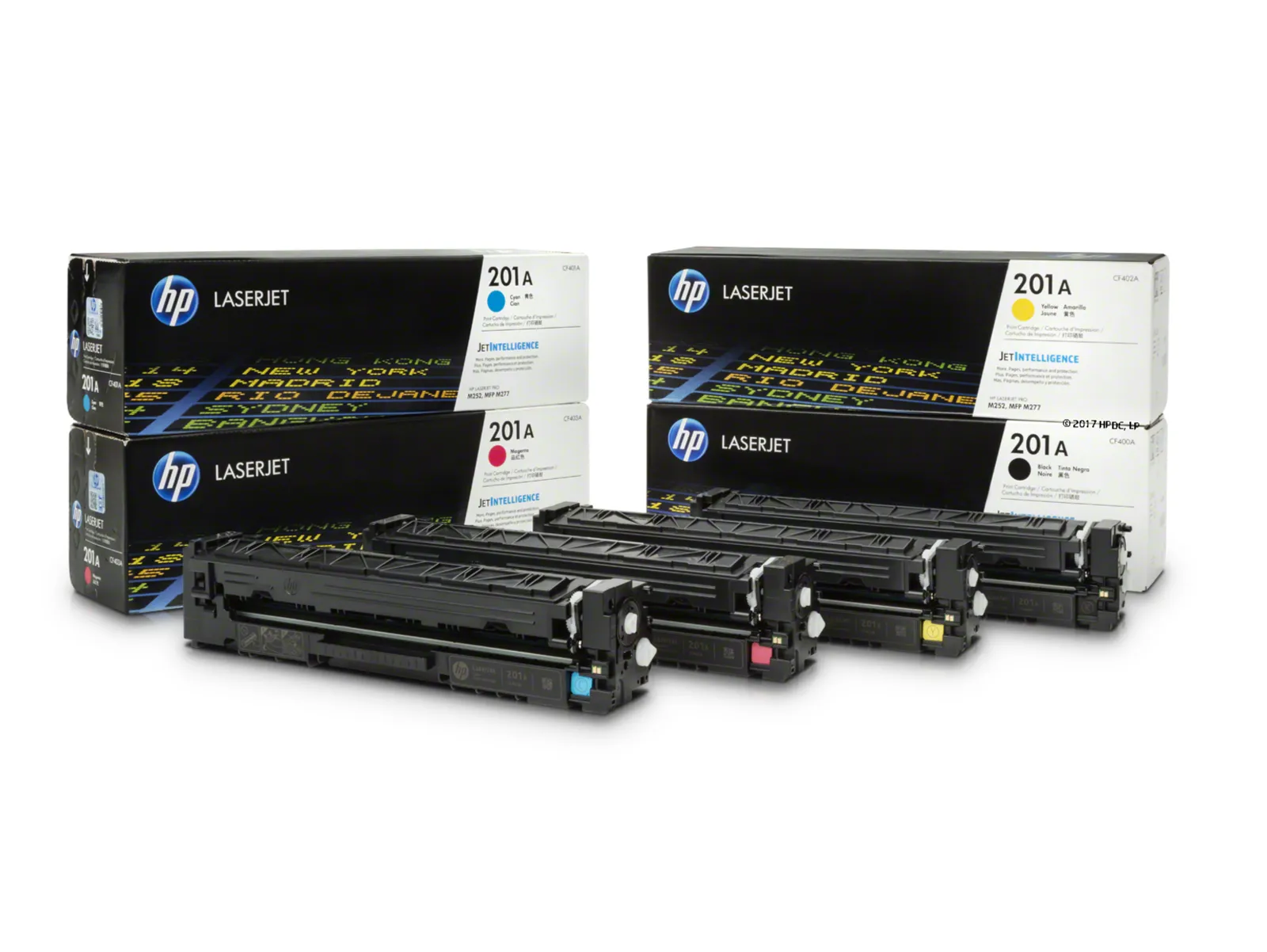 HP LaserJet Toner Collection Unit, front view