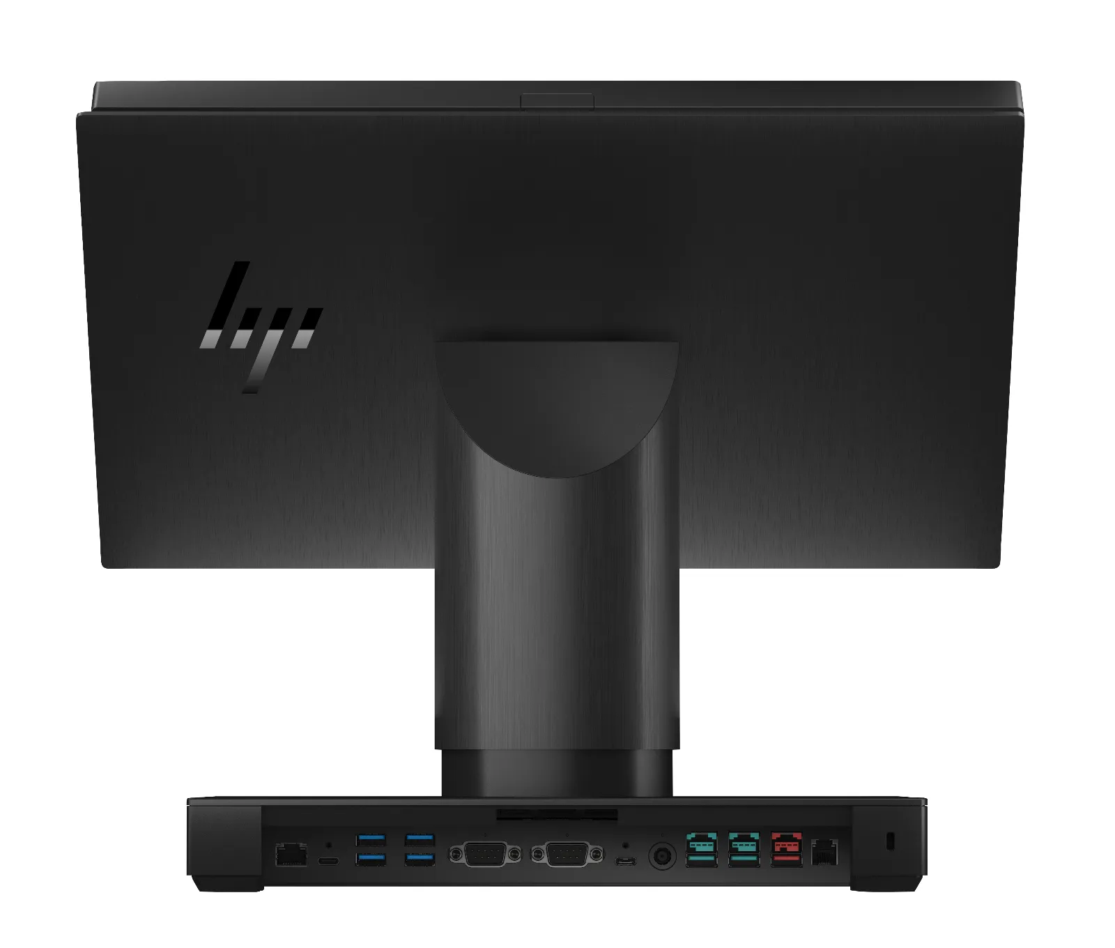 HP Engage One Pro All-in-One System, rear view