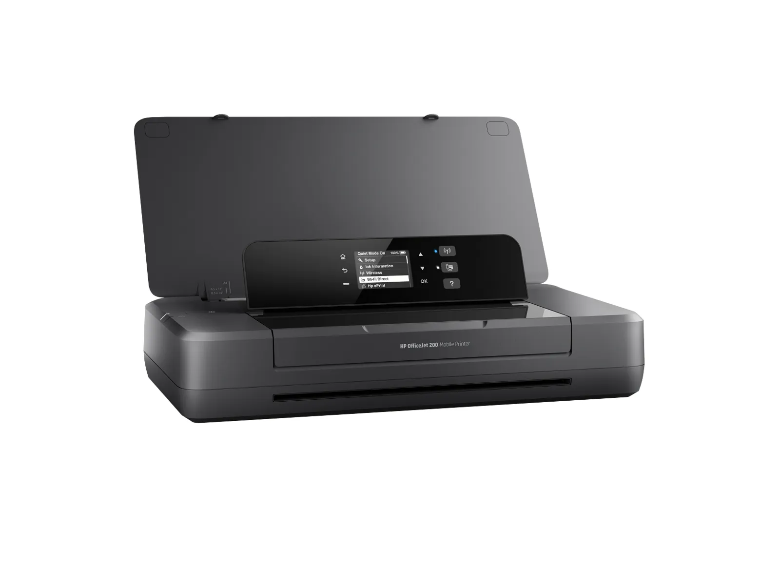 HP OfficeJet 200 Mobile Printer, right side view