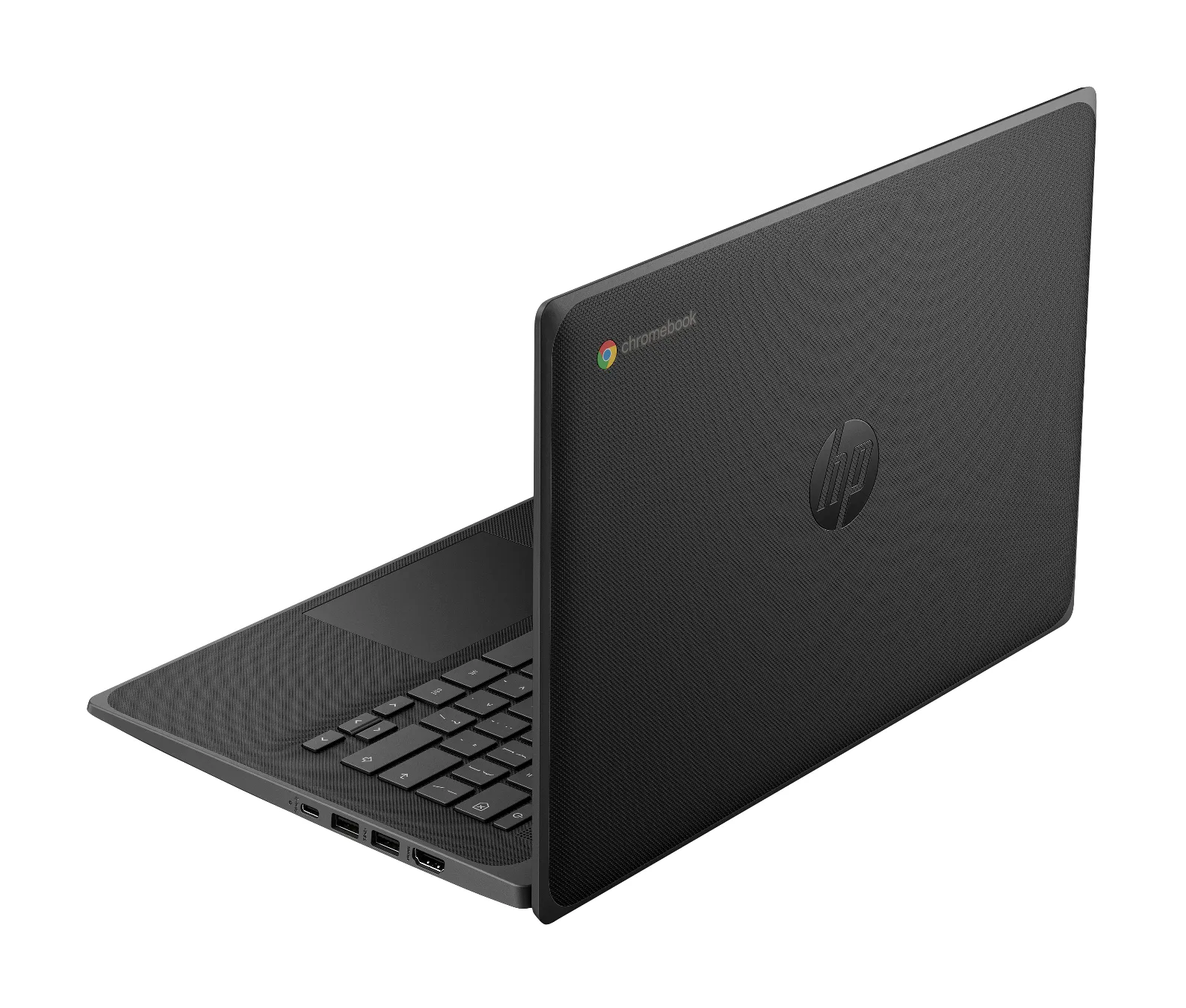 HP Fortis 14 inch G11 Chromebook, rear view