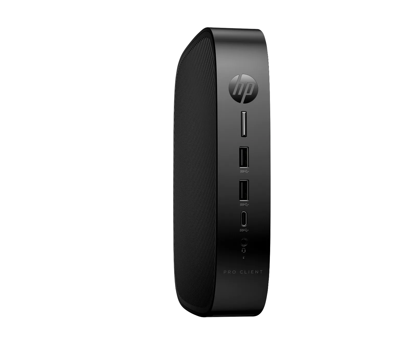 HP Pro t550 Thin Client, right side view