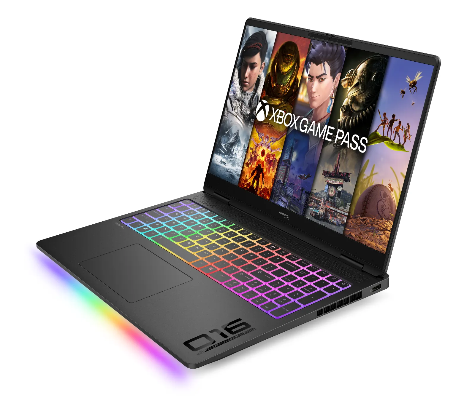 HyperX OMEN MAX 16 inch Gaming Laptop PC 16-ah1013TX, left side view