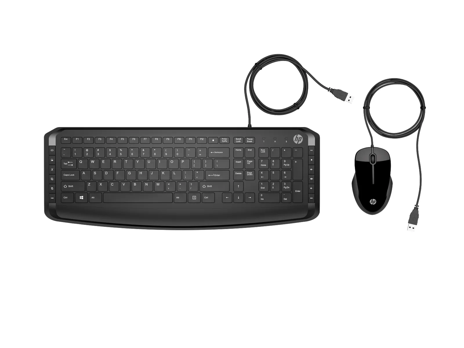 HP Pavilion Keyboard and Mouse 200, top view