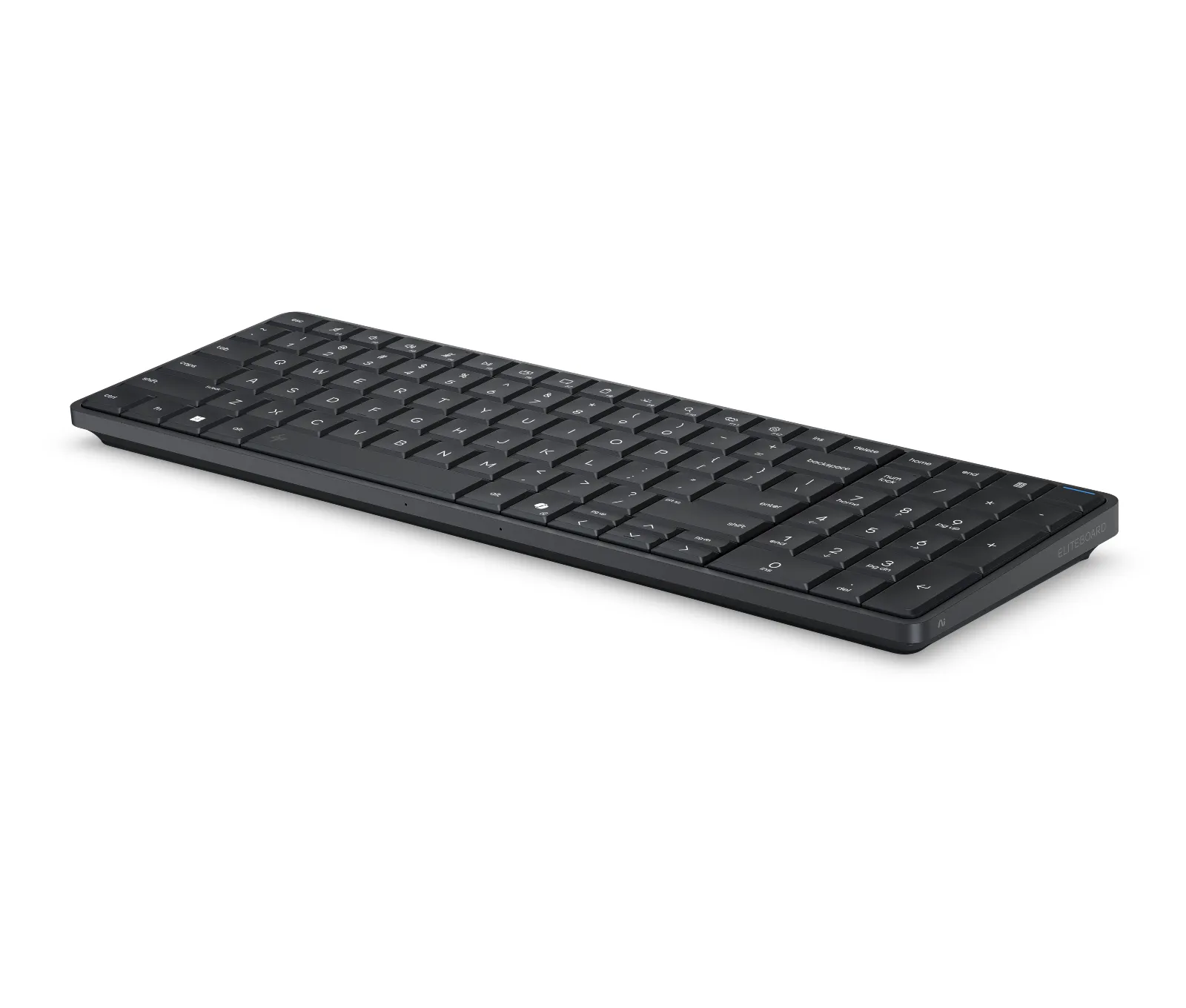 HP EliteBoard G1a Next Gen AI PC, left side view