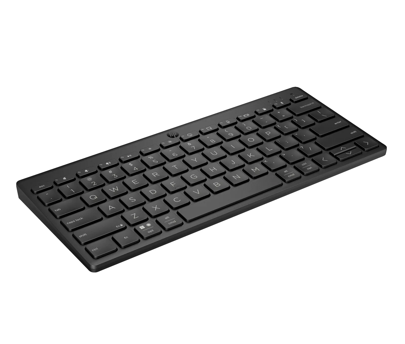 HP 350 Compact Multi-Device Bluetooth Keyboard, right side view