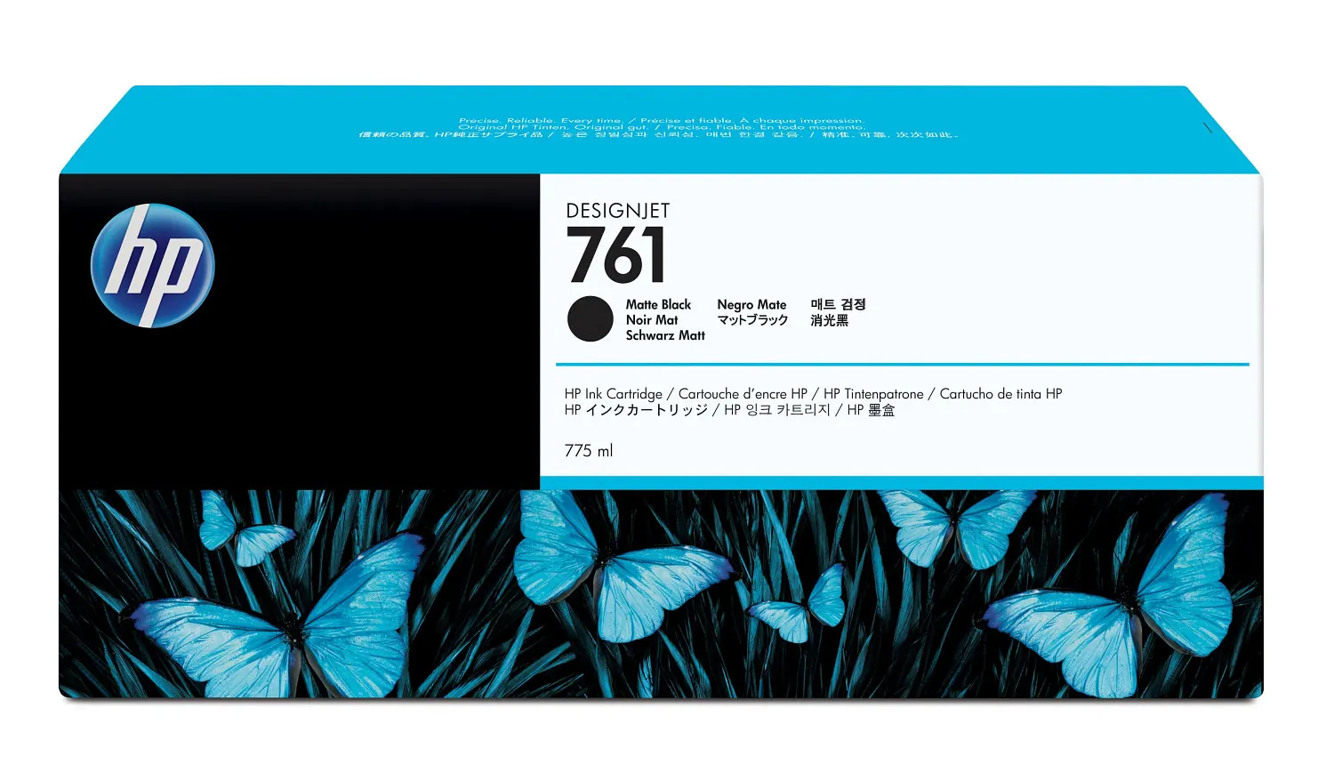 HP 761 775-ml Matte Black DesignJet Ink Cartridge print head