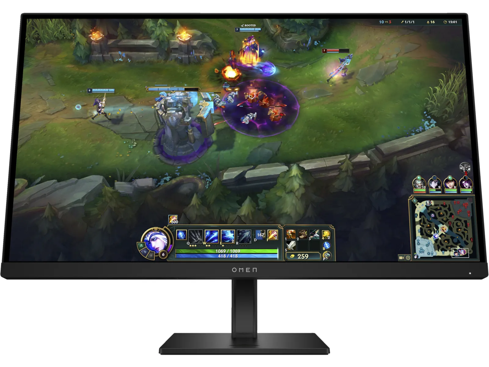 OMEN 27 inch FHD 180Hz Gaming Monitor - OMEN 27 G2, front view