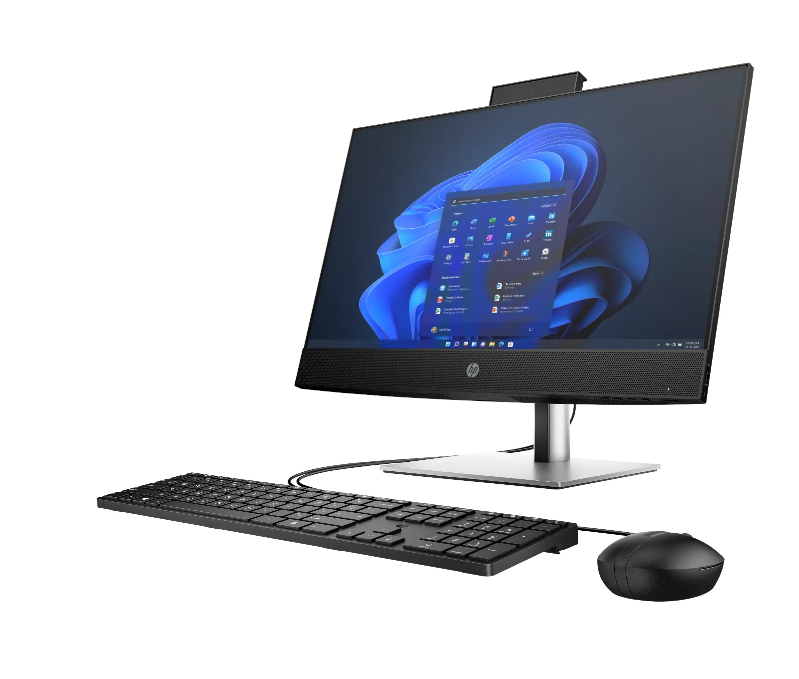 HP ProOne 440 G9 All-in-One PC, left side view