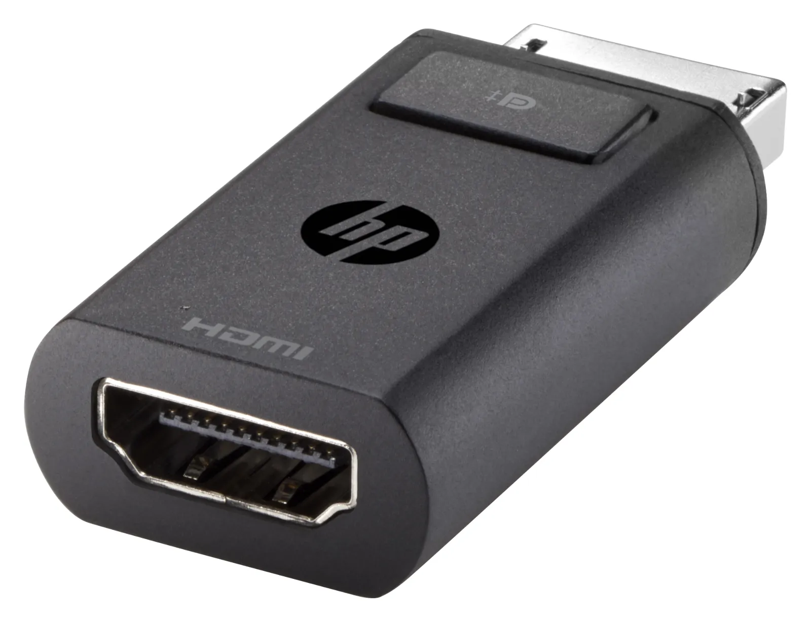 HP DisplayPort to HDMI 1.4 Adapter, left side view
