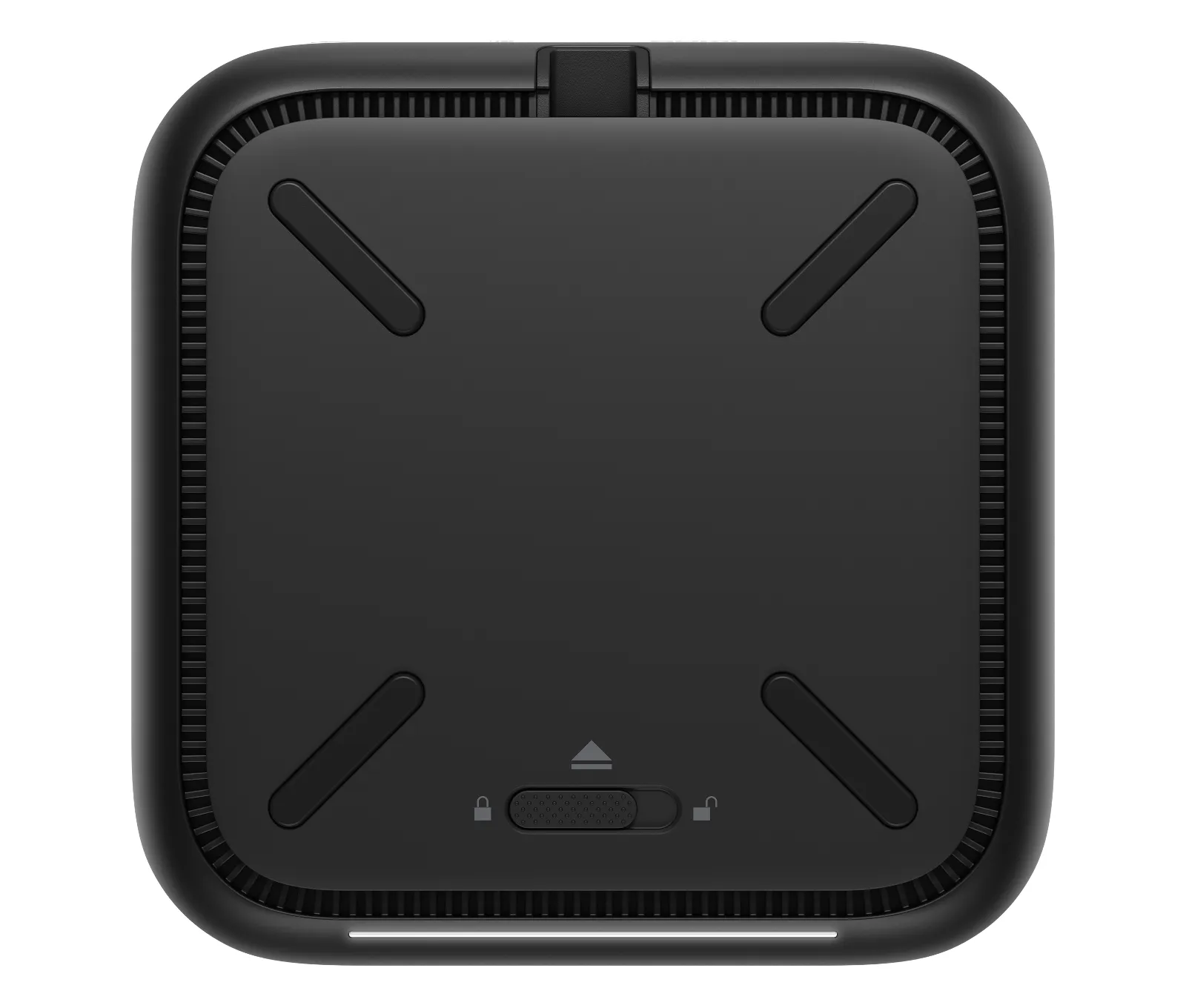 HP USB-C 100W G6 Dock, underside view