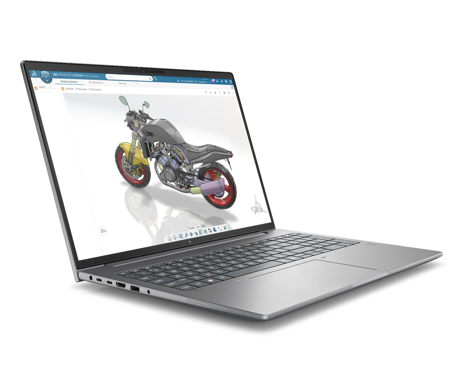 HP ZBook X G2i 16 inch Mobile Workstation PC, right side view