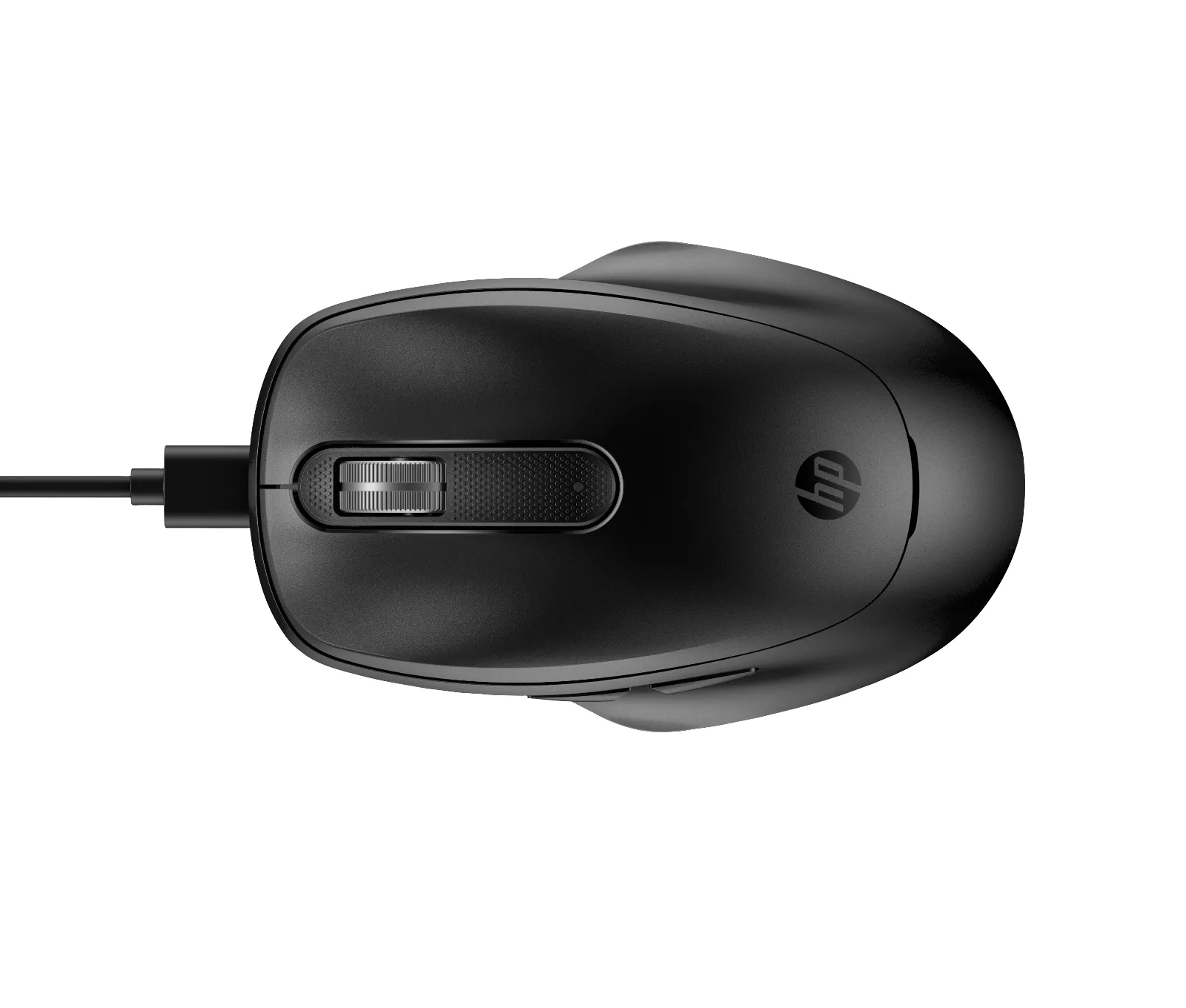 HP 515 Ultra-Fast Rechargeable Wireless Mouse, top view