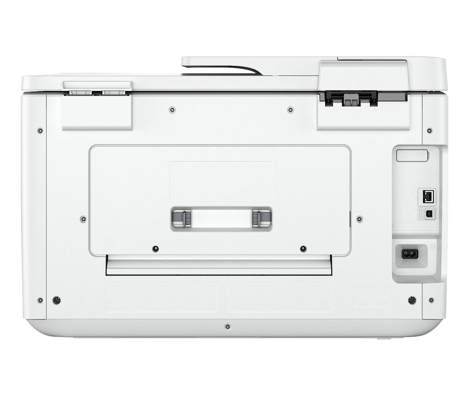 HP OfficeJet Pro 9730e Wide Format All-in-One Printer, rear view