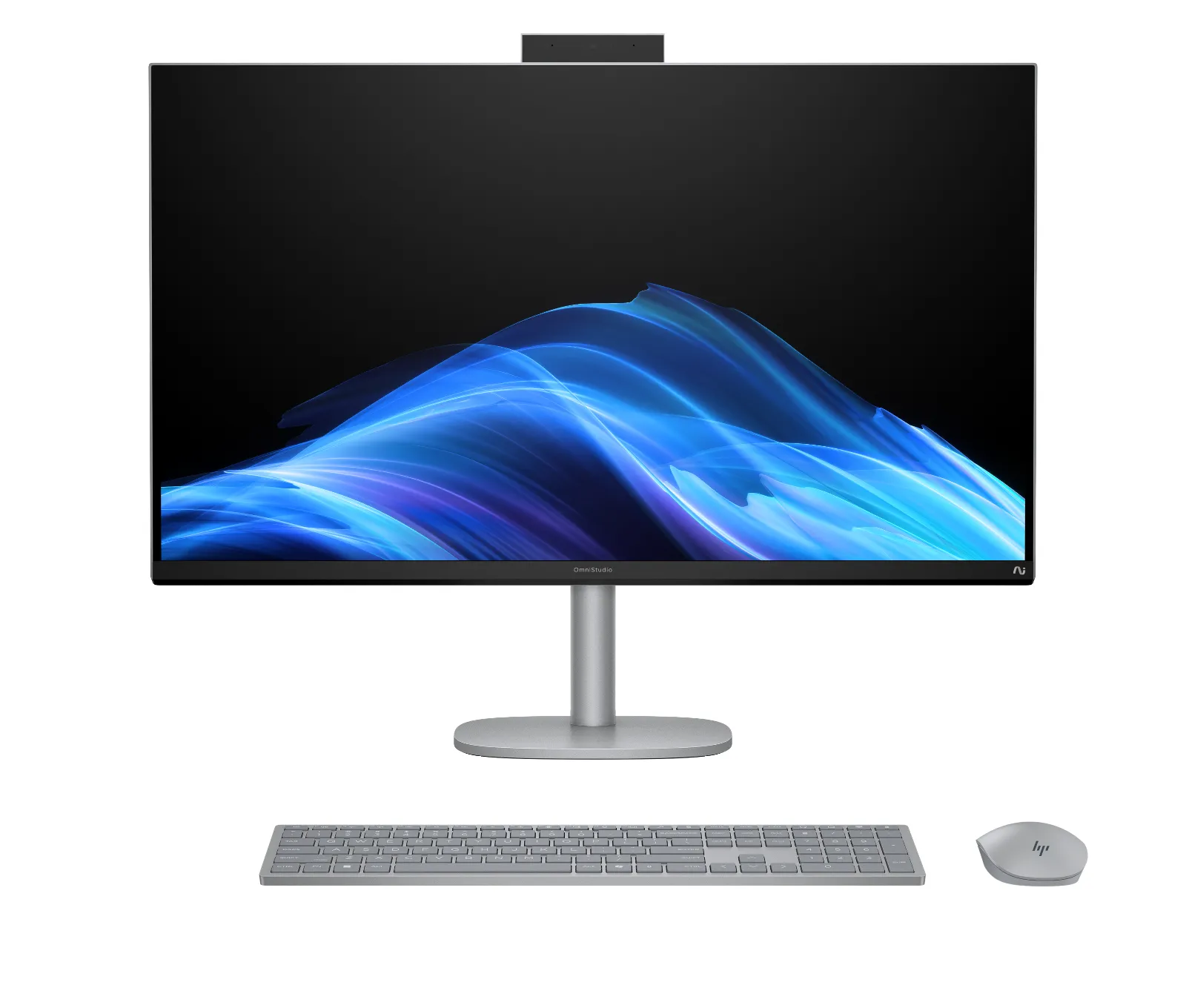 HP OmniStudio X All-in-One Desktop Next Gen AI 32-c1000a PC, front view