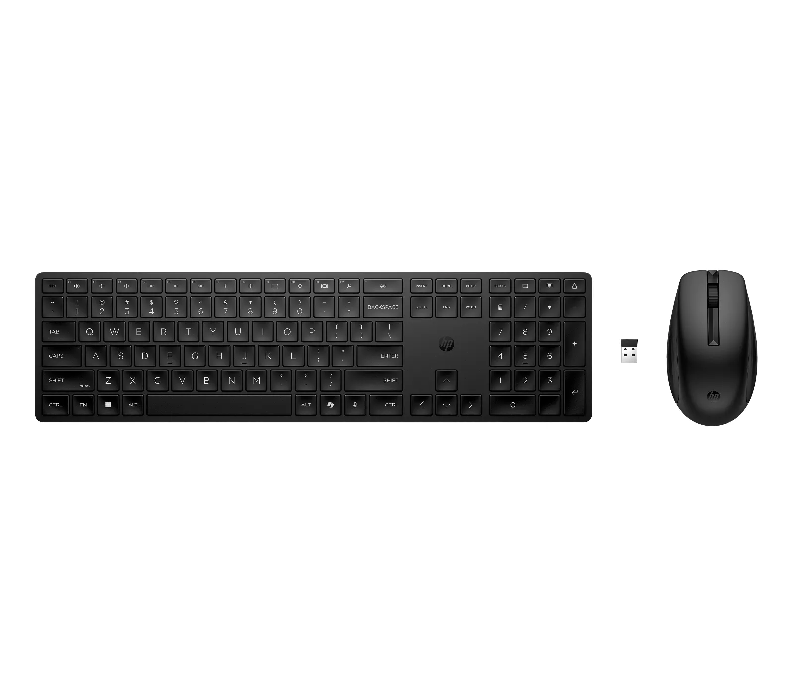 HP 650 Wireless and Mouse Combo Black keyboard