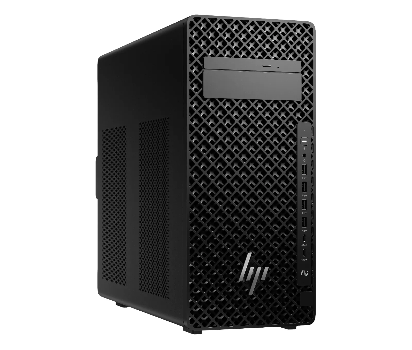 HP Z2 Tower G1i Workstation Desktop PC, right side view