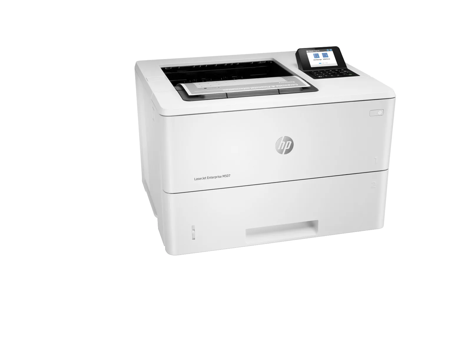 HP LaserJet Enterprise M507dn, right side view