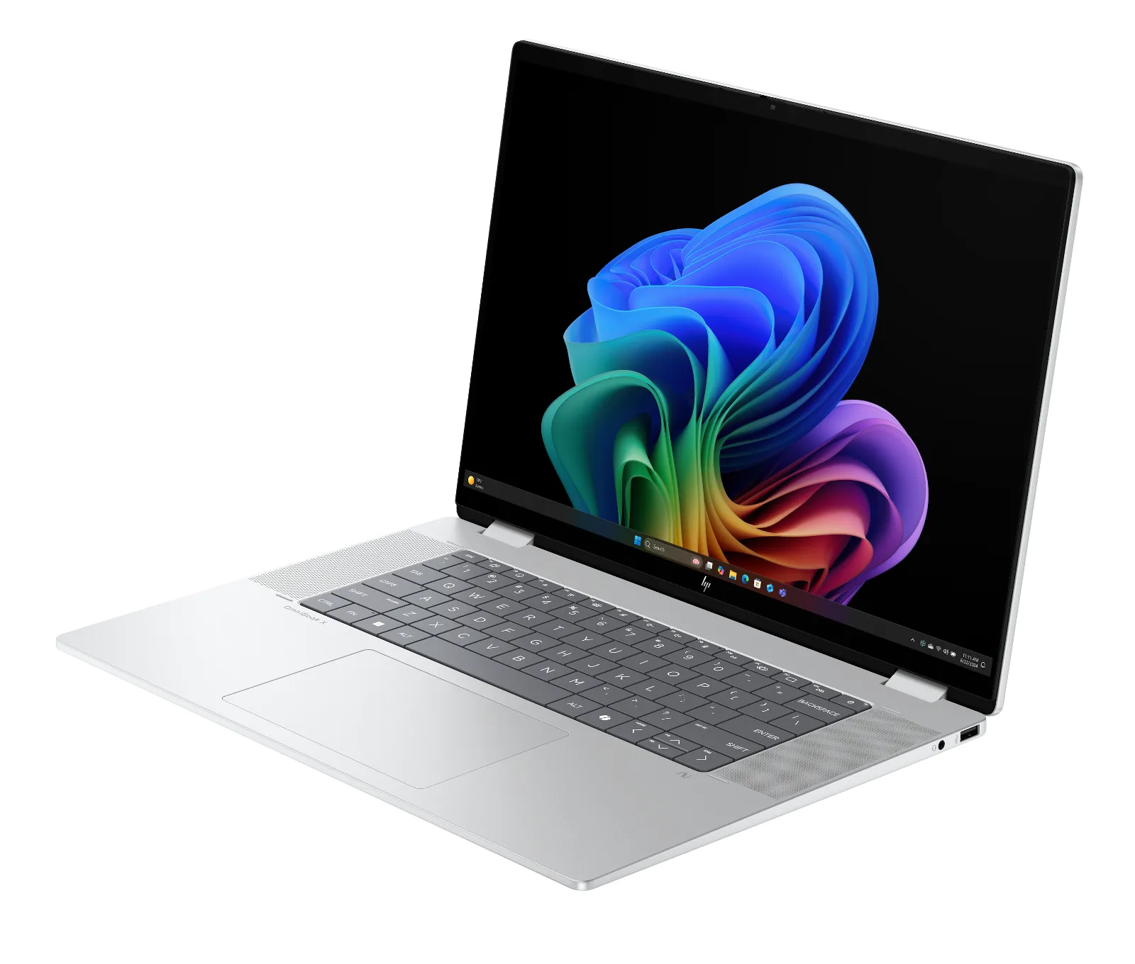 HP OmniBook X Flip 2-in-1 Laptop Next Gen AI 16-as0003TU, left side view