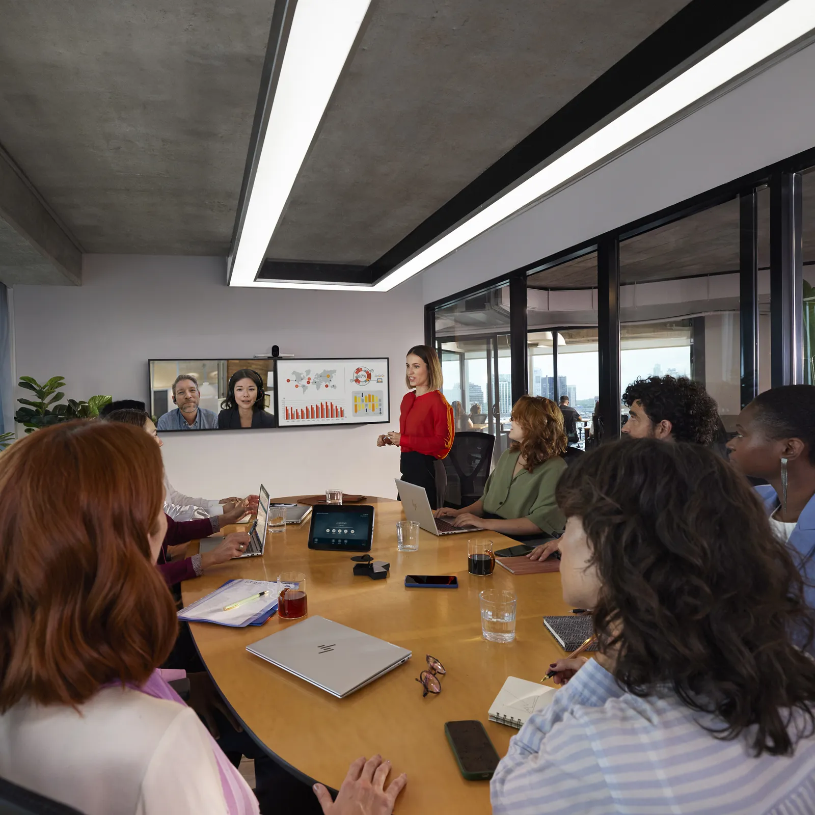 HP Poly Studio G62 video conferencing system