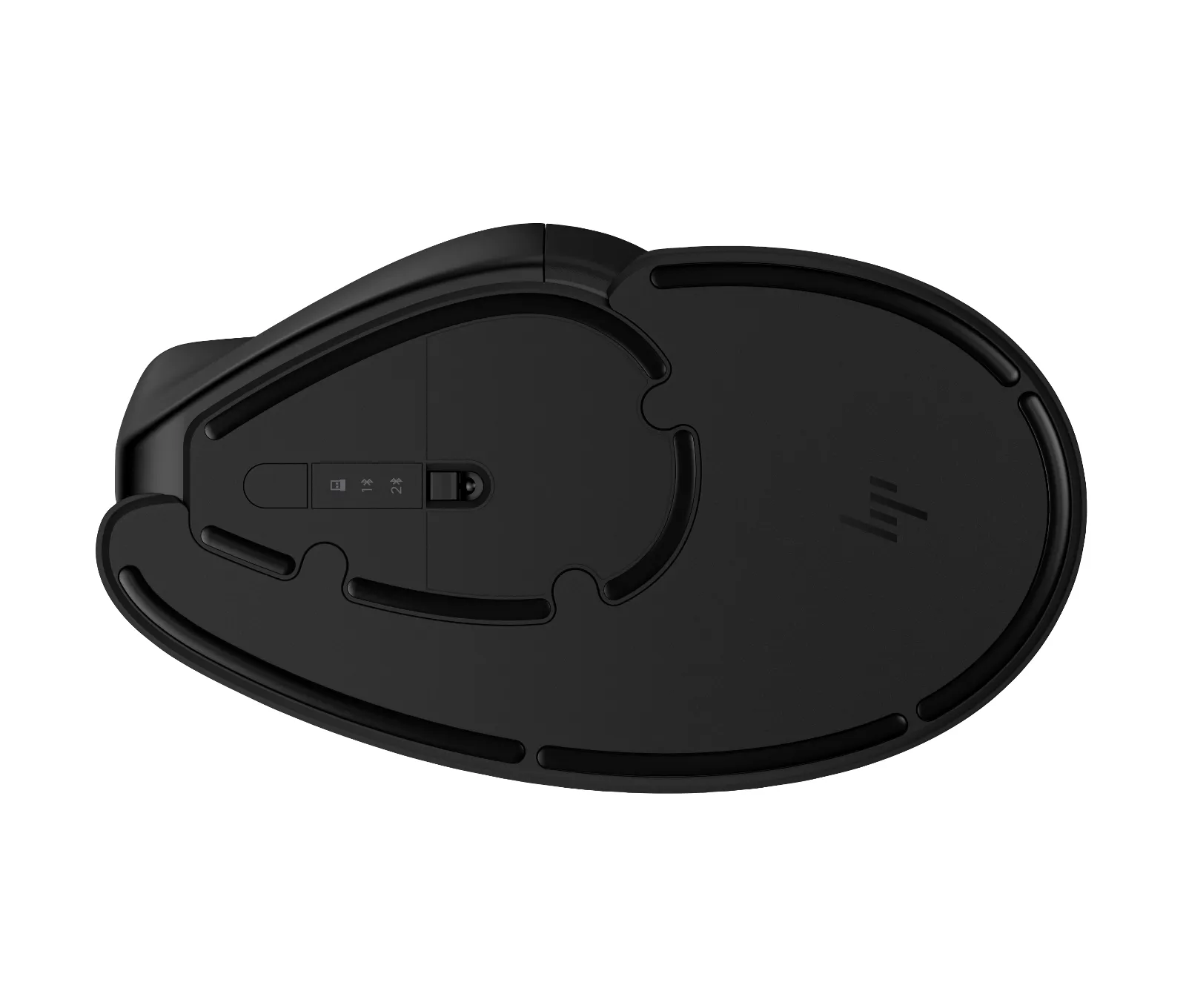 HP 920 Ergonomic Vertical Mouse, underside view
