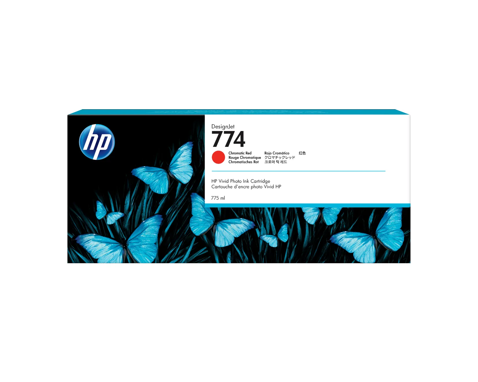 HP 774 775-ml Chromatic Red DesignJet Ink Cartridge print head