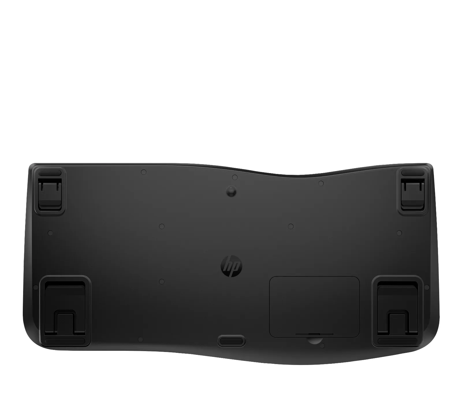HP 685 Comfort Dual-Mode Keyboard, underside view