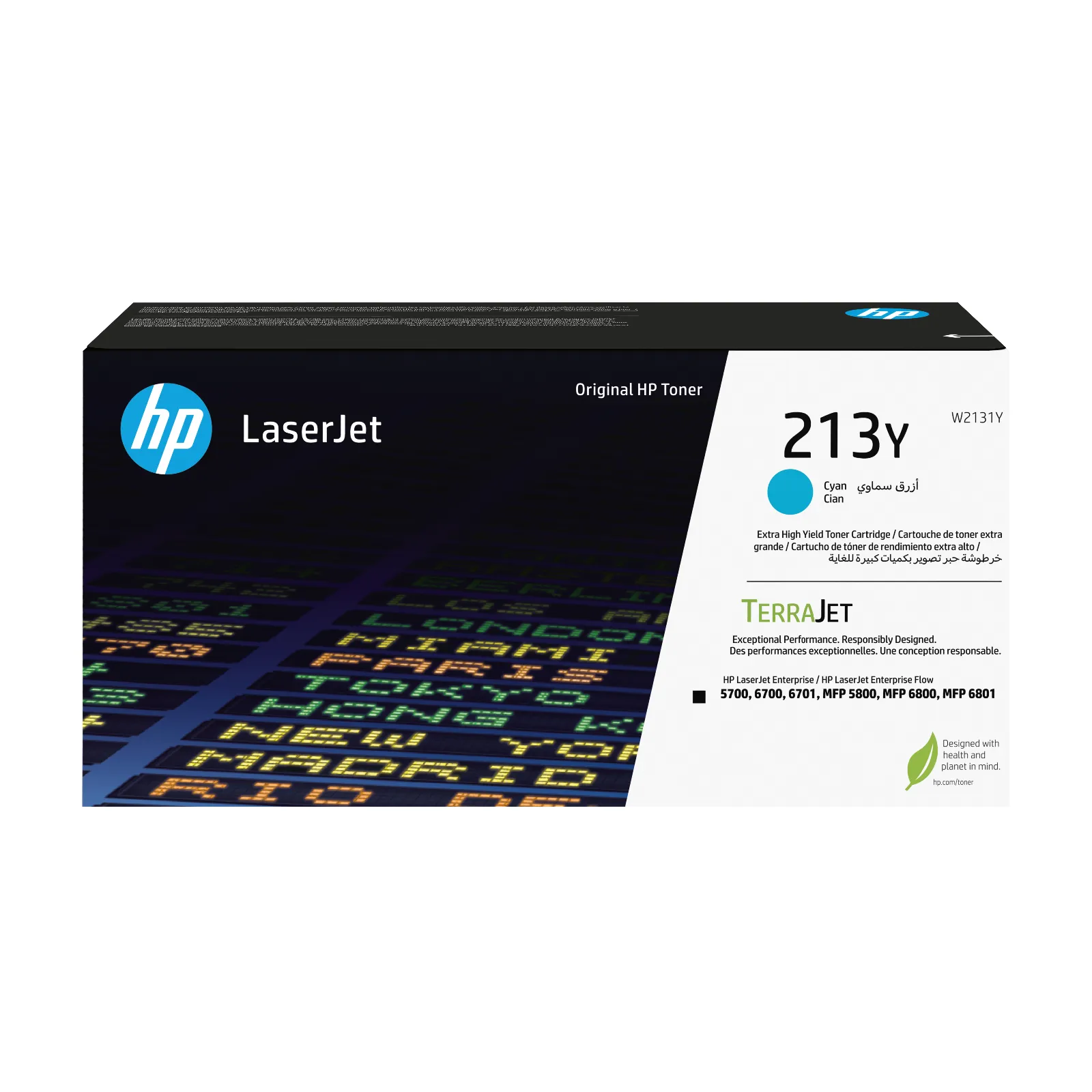 HP 213Y Cyn Original LaserJet Toner Crtg toner cartridge