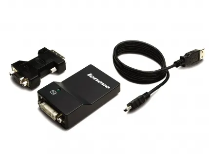 Lenovo USB 3.0 - DVI/VGA USB graphics adapter