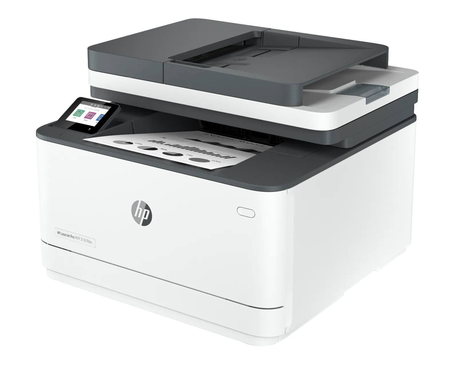 HP LaserJet Pro MFP 3101fdw Printer, left side view