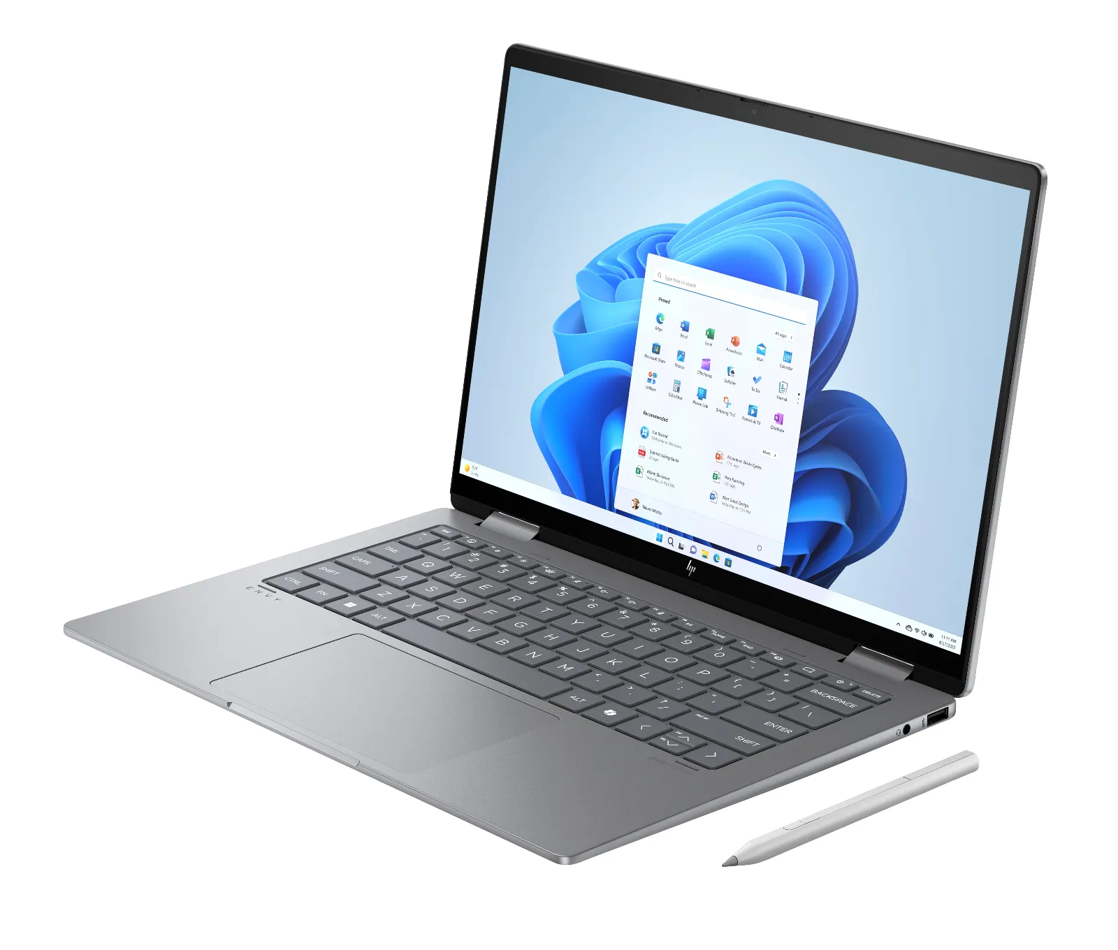 HP Envy x360 2-in-1 Laptop 14-fc0025TU, left side view